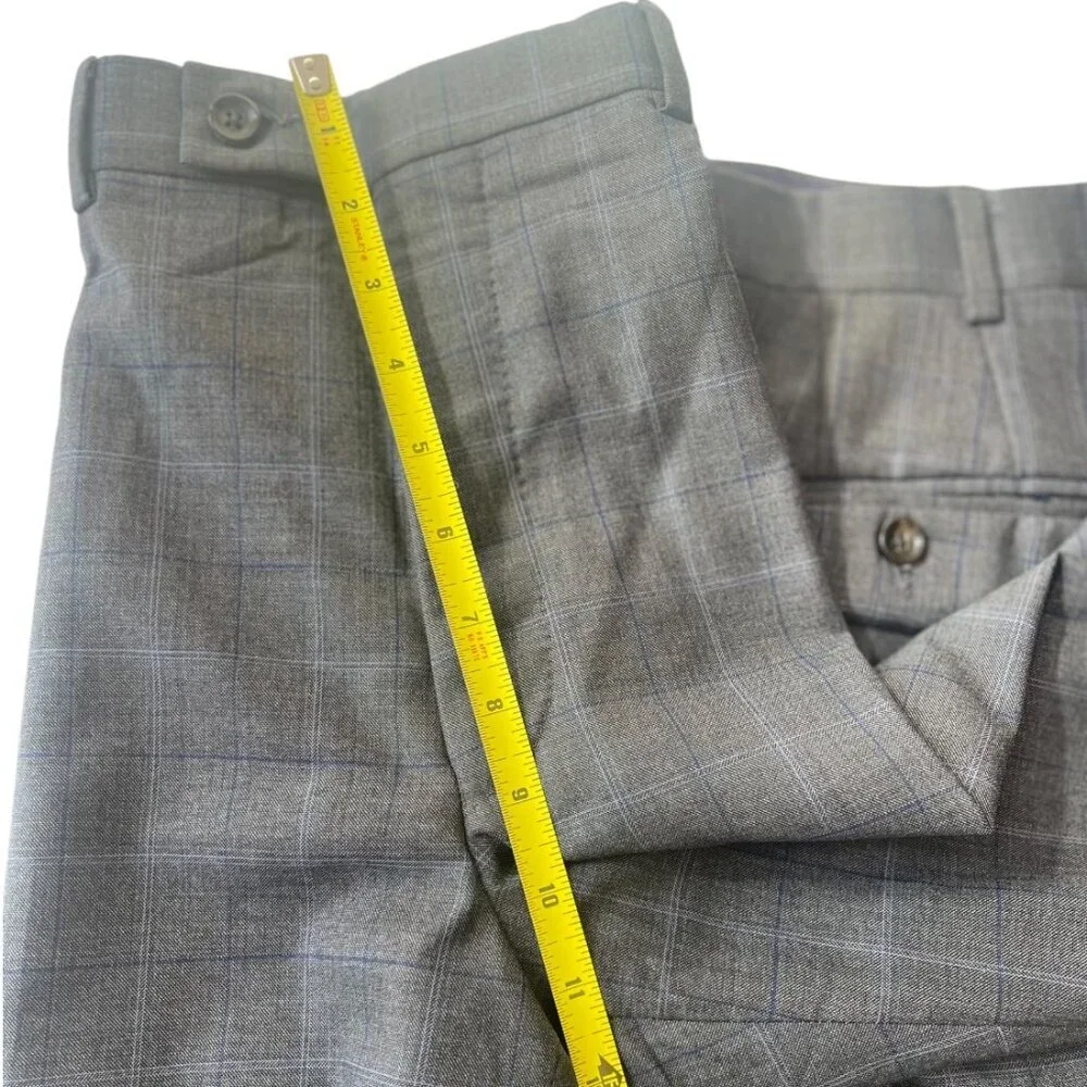 Jack Victor Wool Silk Plead Men's dressy pants size 42R